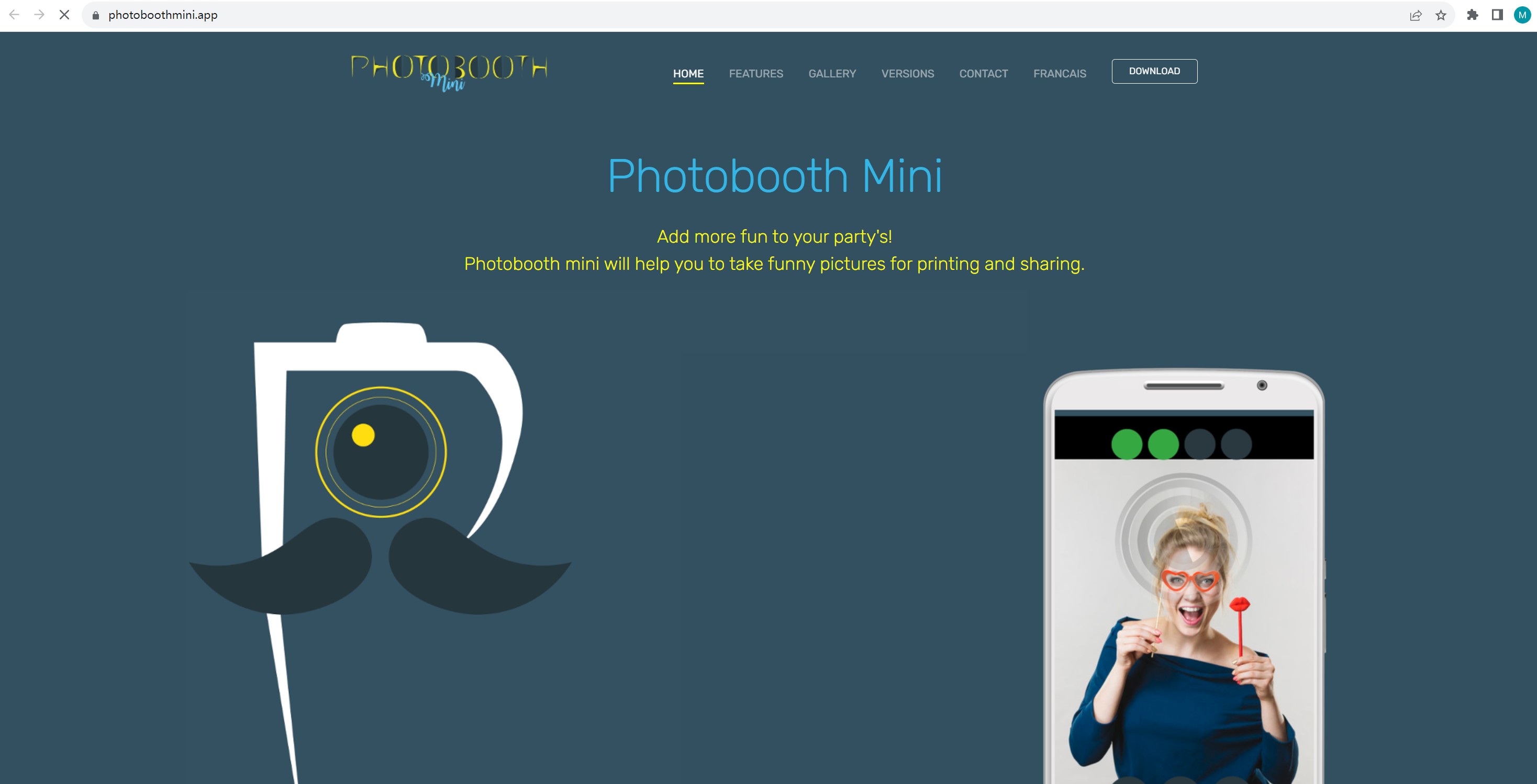 Photobooth mini  best photo booth app